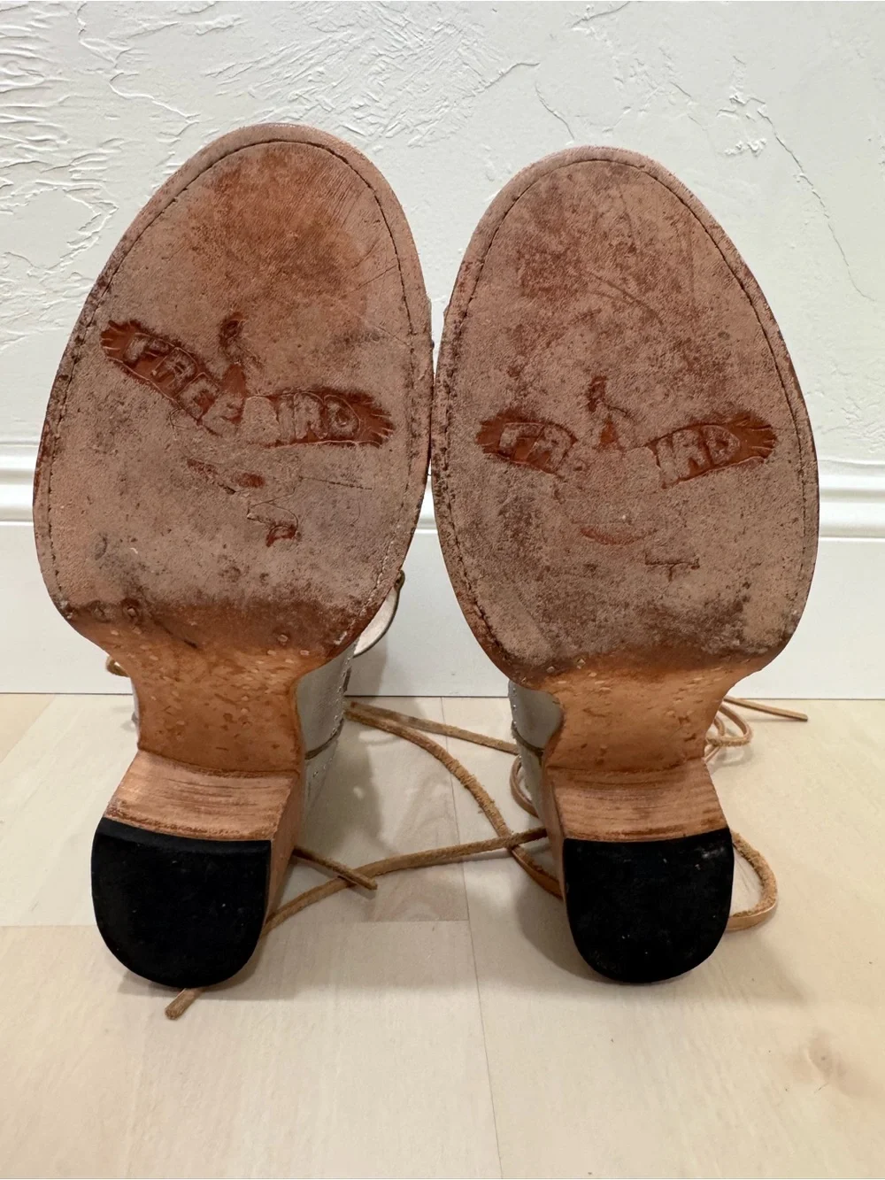 Freebird Hazel Gladiator Ice Sandals Studded Leather Western Boho Women's 10